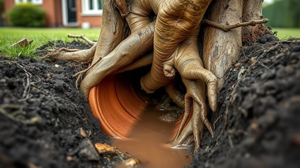 Tree Root Damage in Drains | Detection & Removal in Thanet
